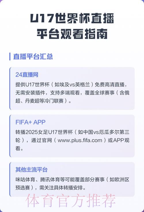 免费在线观看:世界杯直播入口全站攻略 免费在线观看:世界杯直播入口全站攻略